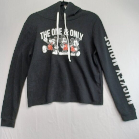 Disney Hooded Sweatshirt The One and Only Mickey Mouse Hoodie Pullover Size Lrg - Picture 2 of 9